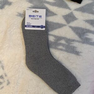Woolen Thermal Black Men's Socks